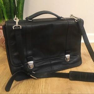 Wilson’s Leather Black Briefcase